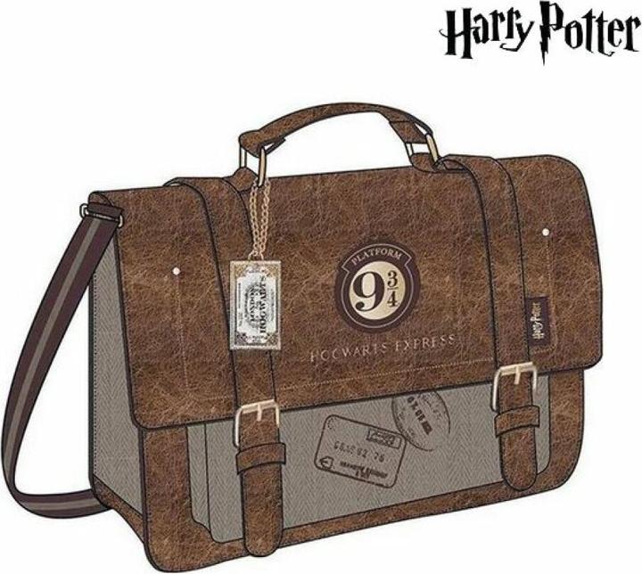 Produktbild Cerda Umhängetasche Harry Potter Braun (31 x 23 x 9 cm)