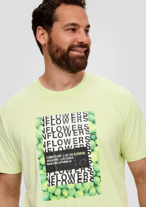 Produktbild s.Oliver T-Shirt Jerseyshirt mit Artwork (XXL)