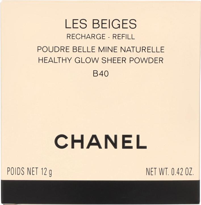 Immagine prodotto Chanel Les Beiges Polvere trasparente dal bagliore sano B40 (B40)
