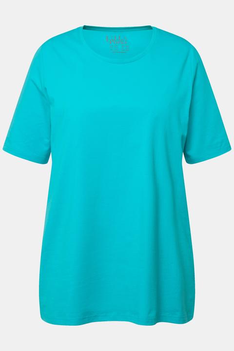 Actual product image Ulla Popken Essential Round Neck Stretch Tee (48)