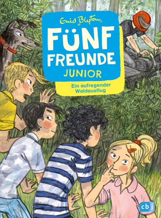 Actual product image Fünf Freunde JUNIOR - Ein aufregender Waldausflug (German, Enid Blyton, Gerda Raidt, 2022)