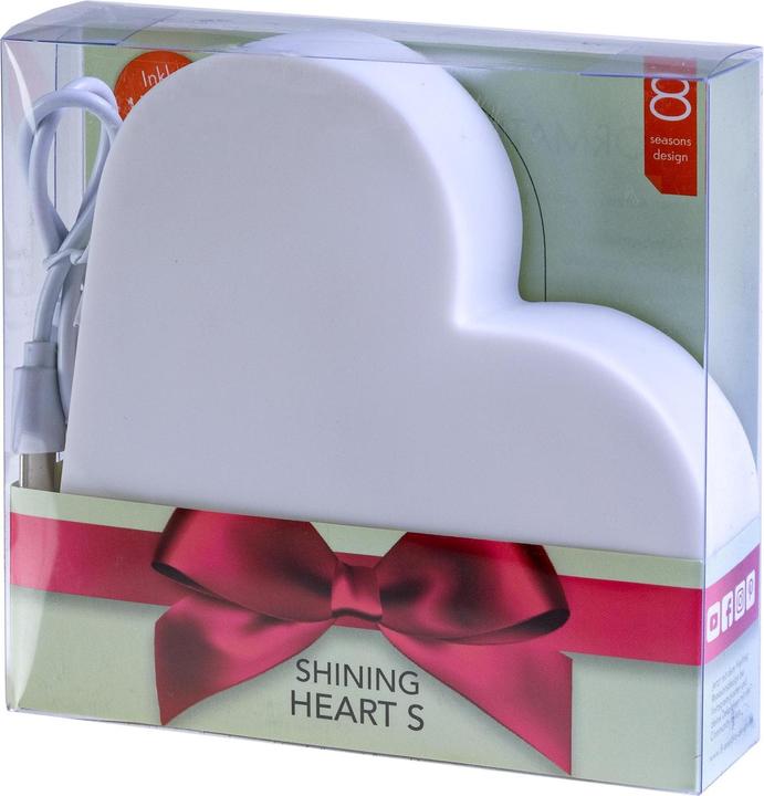 Produktbild 8 seasons design Motivlicht Shining Heart Micro S Weiss (110 lm)