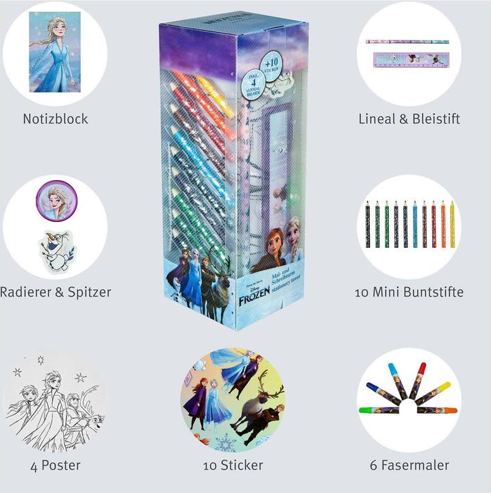 Productafbeelding Undercover Kleurset Disney Frozen 35 stuks