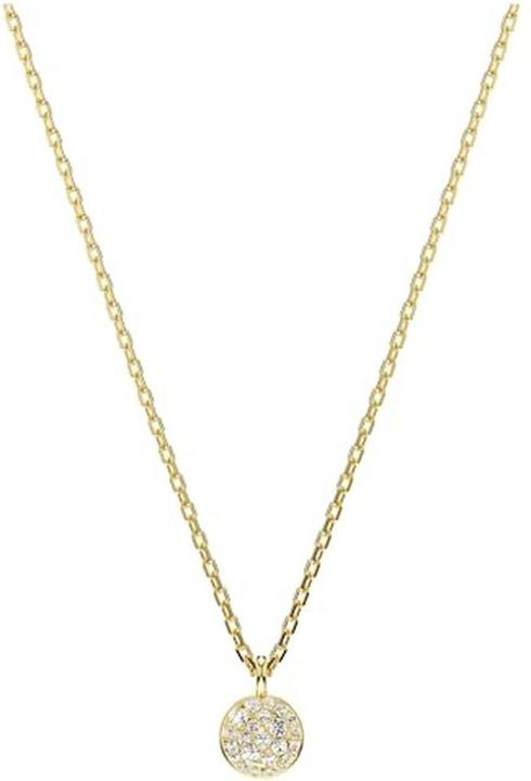 Actual product image Swarovski Meteora necklace in layered look white gold (Swarovski Metal, 38 - 45 cm)