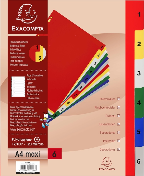 Produktbild Exacompta Register