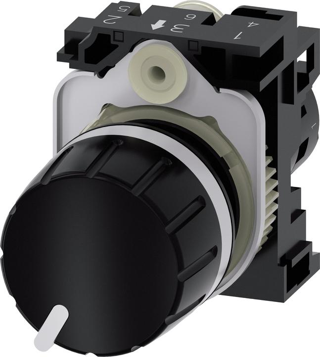 Actual product image Siemens Potentiometer 3SU1200-2PV10-1AA0 1 pc.