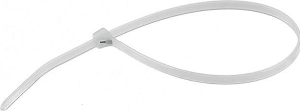 Actual product image ABB White nylon standard cable tie,340x6.8mm (Plastic cable ties, 340.36 mm, 50 pcs.)