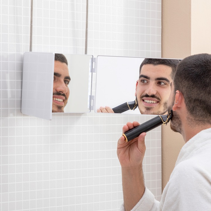 Immagine prodotto InnovaGoods Specchio da bagno con LED (32 x 6 x 24 cm)