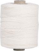 Produktbild Rayher Kettgarn, 1mm, wei ungewachst (220 m)