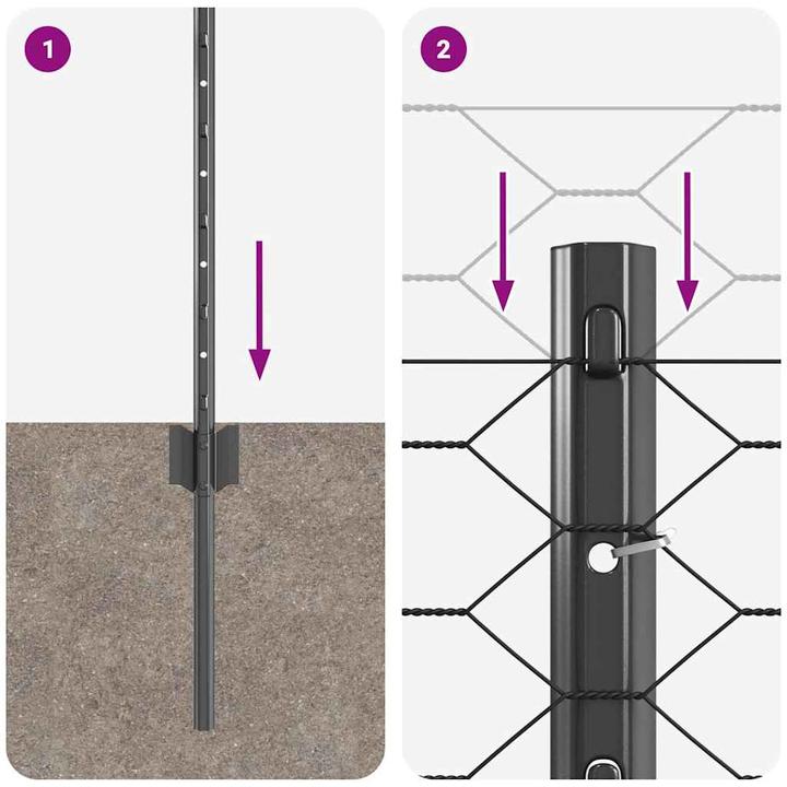 Produktbild vidaXL Gartenzaun
