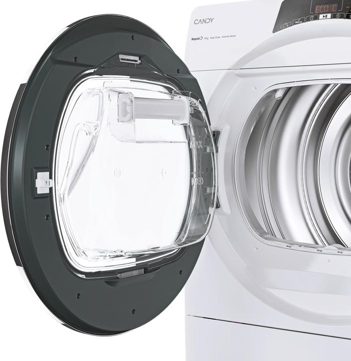 Image du produit Candy Sèche-linge ROE H8A3TCEX-S Gauche (8 kg, Gauche)