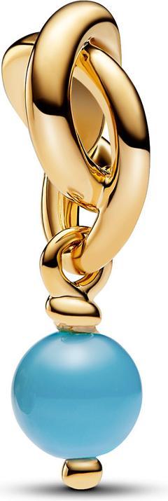 Pandora Moments Geburtsstein Dezember (Metall, Vergoldet)