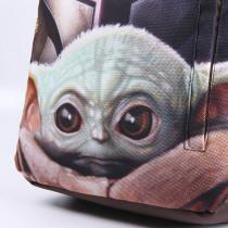 Actual product image The Mandalorian backpack casual travel, brown