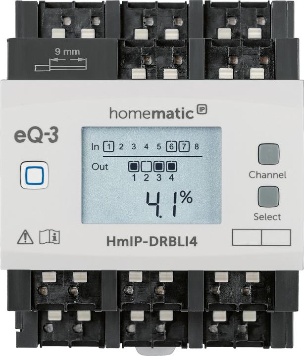 Homematic IP Jalousieaktor für Hutschienenmontage (Rolladenaktor)