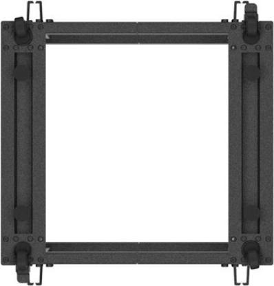 Actual product image Lanberg OPEN RACK 19 12U 600X600-1100 REGULOWANY CZARNY (6.86 RU, 19 inch rack)