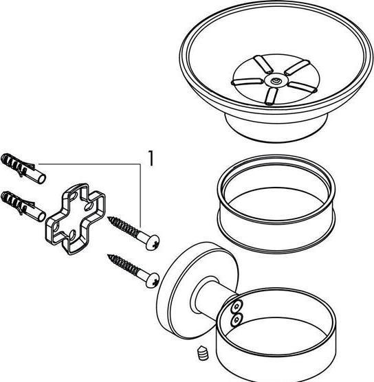 Produktbild hansgrohe Logis Universal Seifenschale