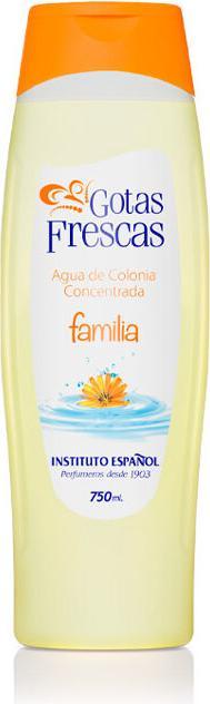 Actual product image Instituto Español Gotas Frescas Eau De Cologne Concentrée 750ml (Eau de cologne, 750 ml)
