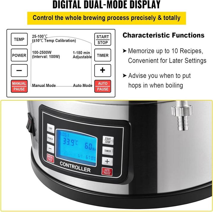 Produktbild Vevor Brausystem