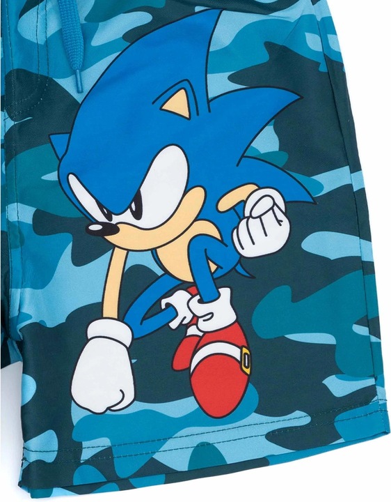 Actual product image Sonic The Hedgehog Boys Swim Shorts (158, 164)
