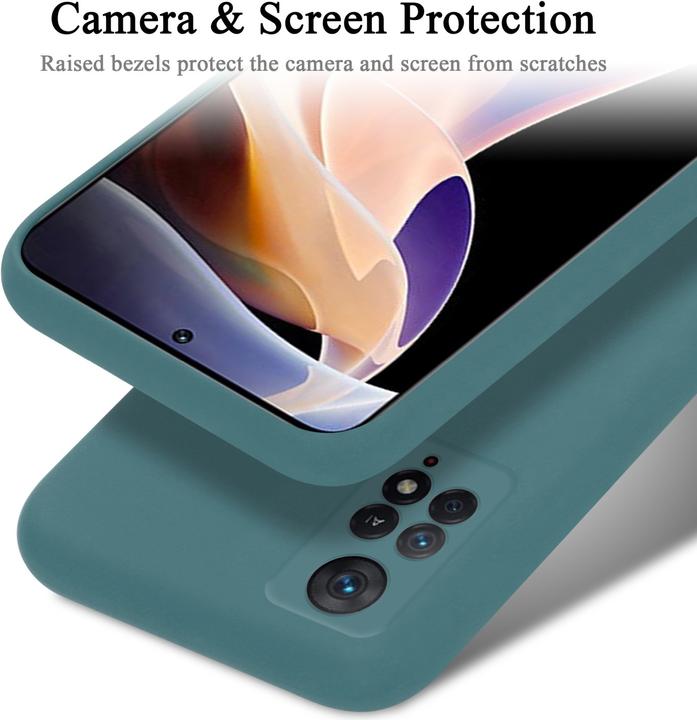 Produktbild Cadorabo TPU Liquid Silicone Case Hülle für Xiaomi RedMi NOTE 11 PRO 4G / 5G