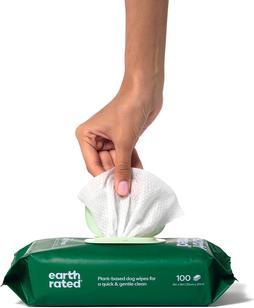Actual product image Earth Rated Wet wipes (lavender (Dog)