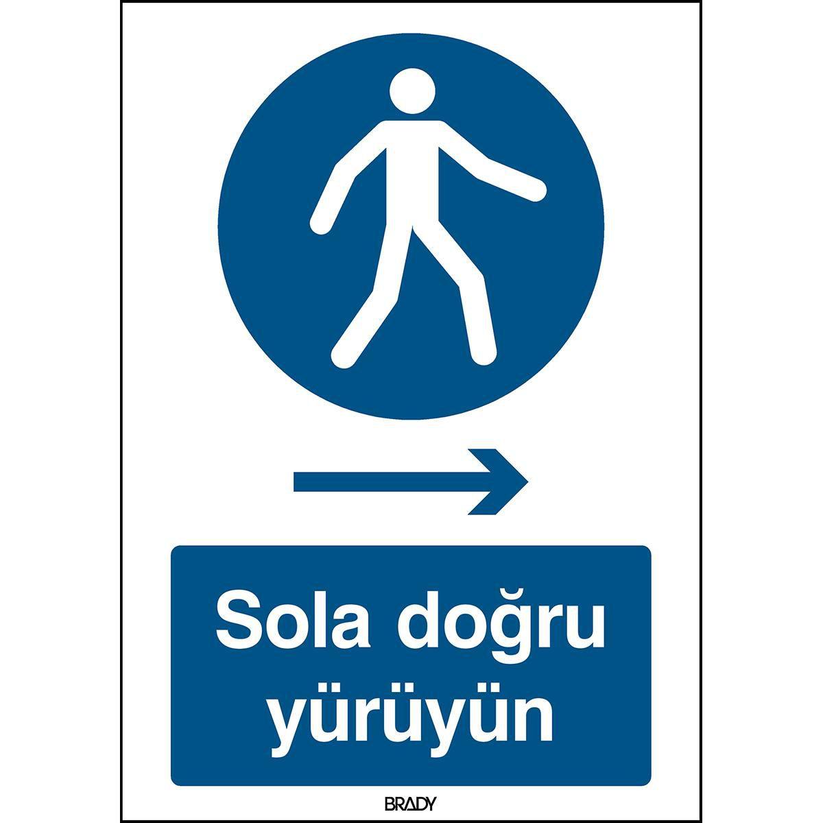 Brady, Sicherheitskennzeichnung, ISO Safety Sign - Use this