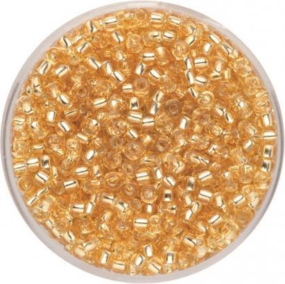 Produktbild Glorex Rocailles 2,6mm Silbereinzug