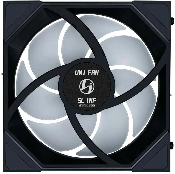 Productafbeelding Lian-Li UNI FAN SL-INF Wireless Lüfter, ARGB, PWM - 140mm, schwarz (140 mm, 1x)
