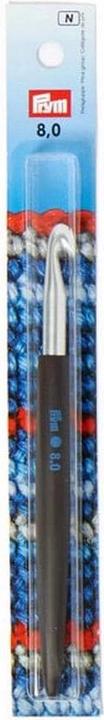 Image du produit Prym Crochet Softgrip, noir 8.00 mm, 14 cm, carte, aluminium