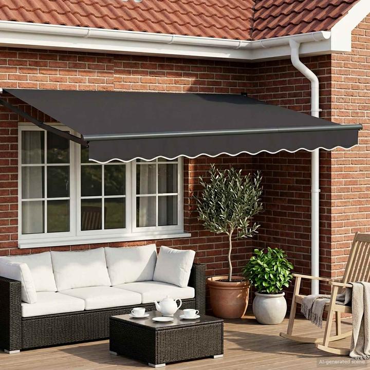 Actual product image vidaXL Einziehbare Markise (2.50 m)