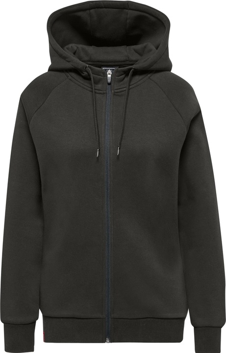 hummel Red Heavy Zip Hoodie Woman