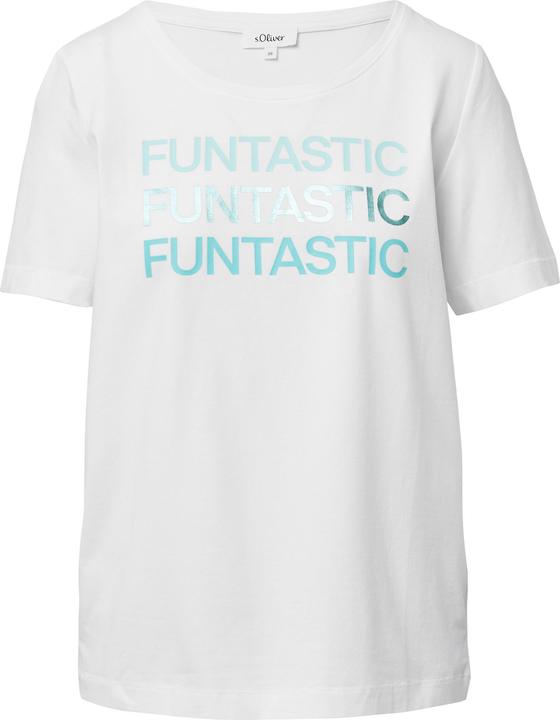 Produktbild S.Oliver T-Shirt T-Shirt aus Baumwollstretch mit Print (48)
