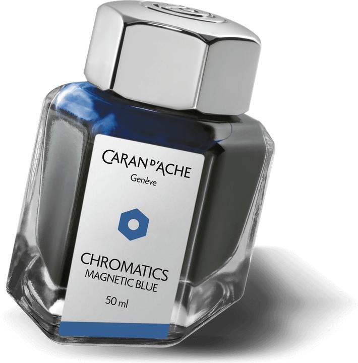 Produktbild Caran d'Ache Chromatics Tintenfass (1 Stück, Blau, 50 mm)