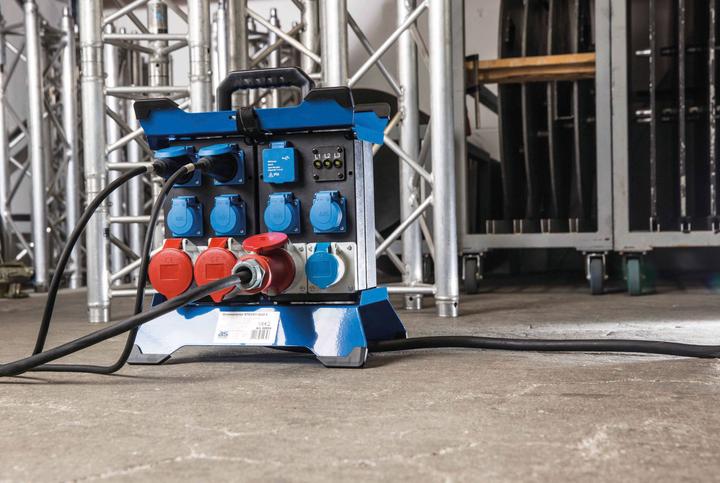 Actual product image As - Schwabe Mobile CEE power distributor (12x, CEE 7/3)