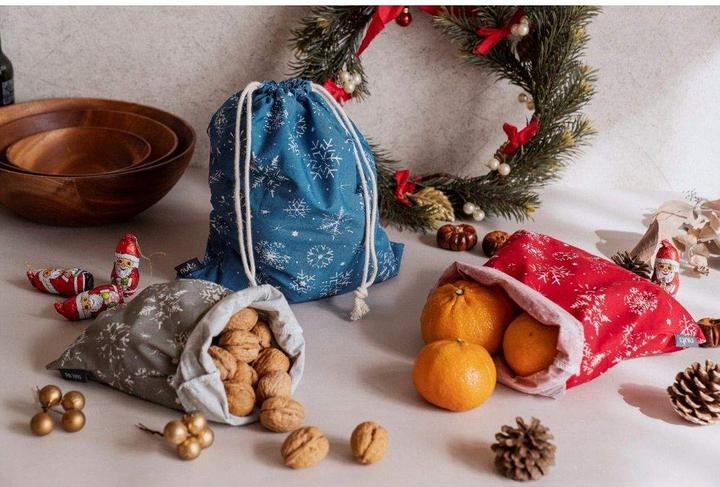 Produktbild Nuts Obst- und Gemüsebeutel 3er-Set "Winter"