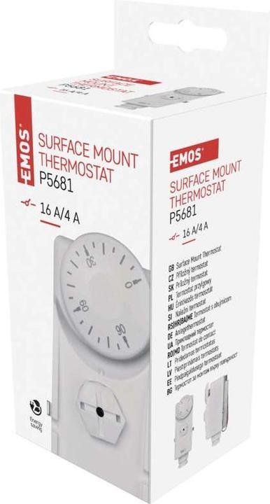 Image du produit Emos Thermostat d'applique P5681, manuel