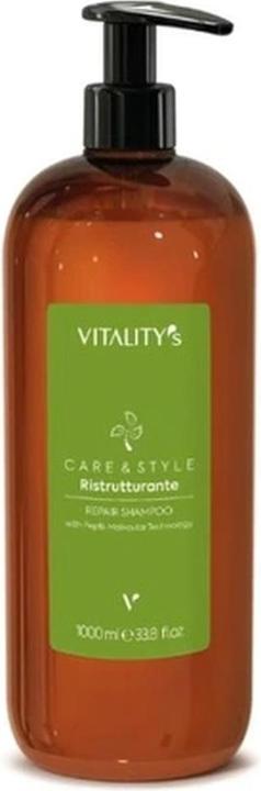 Vitality's Vit C&S Repair Shampoo 1000ml (1000 ml, Flüssiges Shampoo)