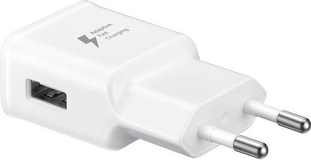 Produktbild Samsung Adapter EP-TA20EWE Adaptive USB Plug 2A Fast Charger Galaxy S6 Note 4 N910 White (OEM) White