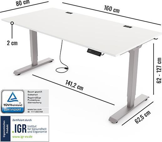 Actual product image Yaasa Desk Essential