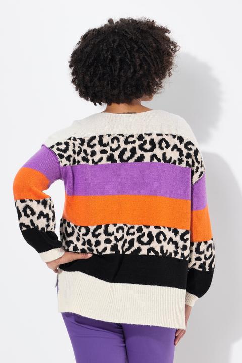 Produktbild Angel of Style Pullover, oversized, Blockstreifen, Langarm (58)