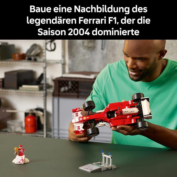 Immagine prodotto LEGO Ferrari F2004 e Michael Schumacher (11375, LEGO Icons)