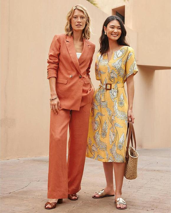 Produktbild Anne Weyburn Leinenhose (30)