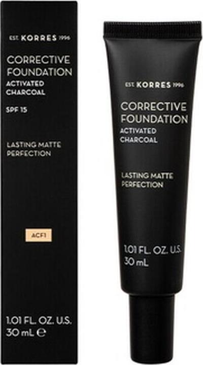 Produktbild Korres Teint korrgierendes Fluid Actived Charcoal #3 - 30 ml