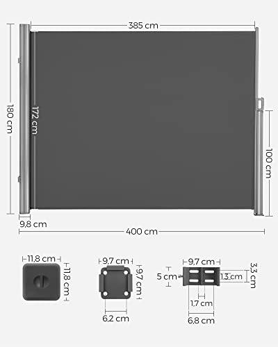 Produktbild Songmics Seitenmarkise (1.80 m)