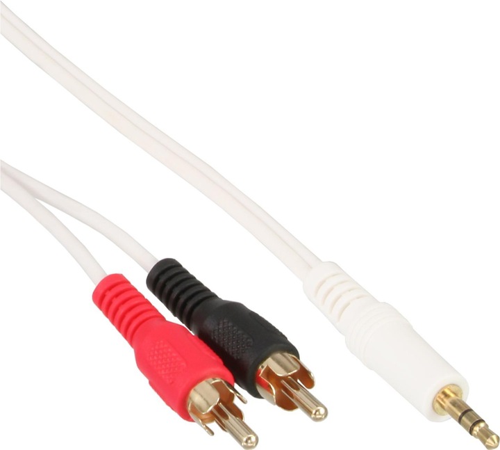 Immagine prodotto InLine Cavo a pinza/jack (5 m, Cinch, Connettore da 3,5 mm (AUX))