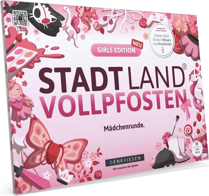 Image du produit Denkriesen Ville Pays Poteaux - A4 Block Girls Edition (f) (Allemand, 2 - 8 Joueur)
