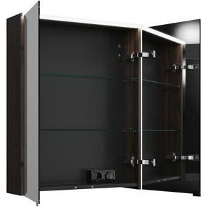 Thumbnail - burgbad, Spiegelschrank, Eqio Spiegelschrank mit horizontaler LED-Beleuchtung, 2 Türen, 650x800mm