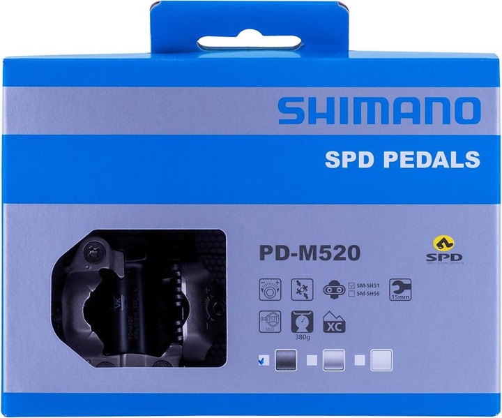 Actual product image Shimano Pd-M520