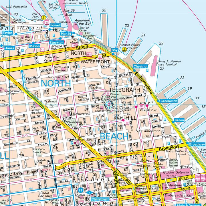 Produktbild MARCO POLO Cityplan San Francisco 1:15 000