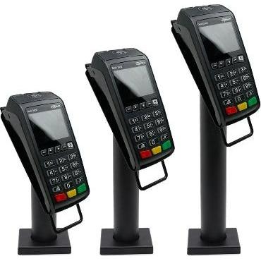 Max Michel Halterung für Ingenico Desk/3500, eckige Abdeckung, Pole 120 mm, Barcode-Scanner Zubehör